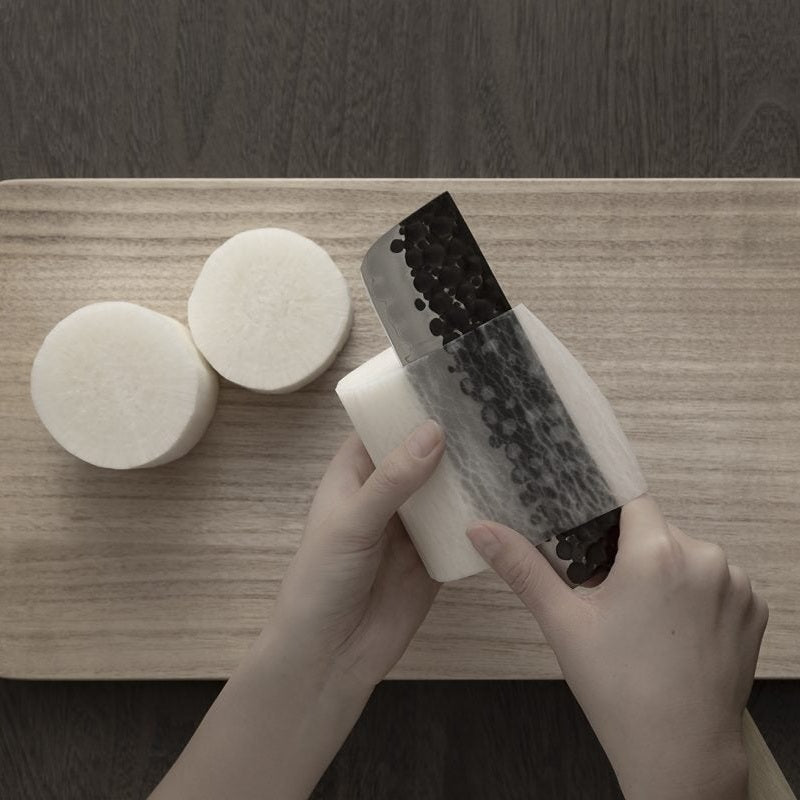 Tojiro DP Hammered 3-Layers Nakiri Chopper - 165mm - Kitchenly