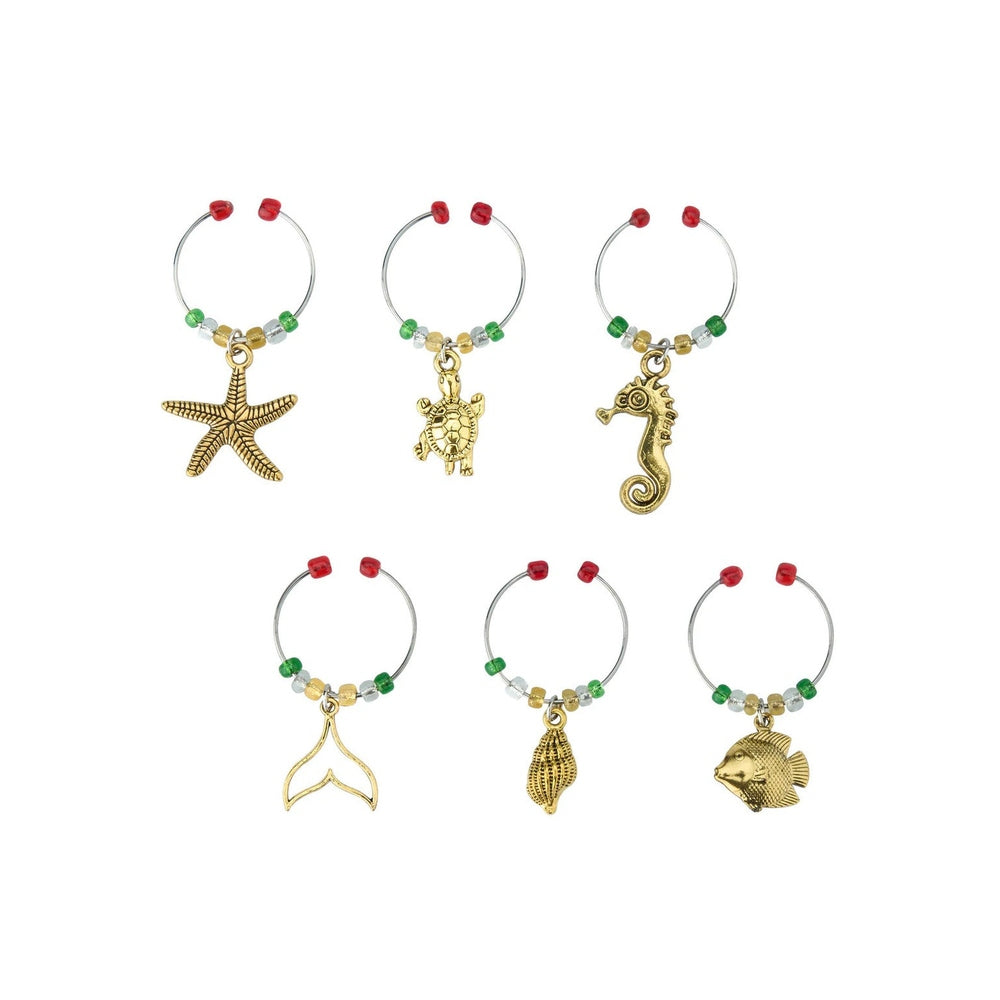 Wine Charms - Sea Life