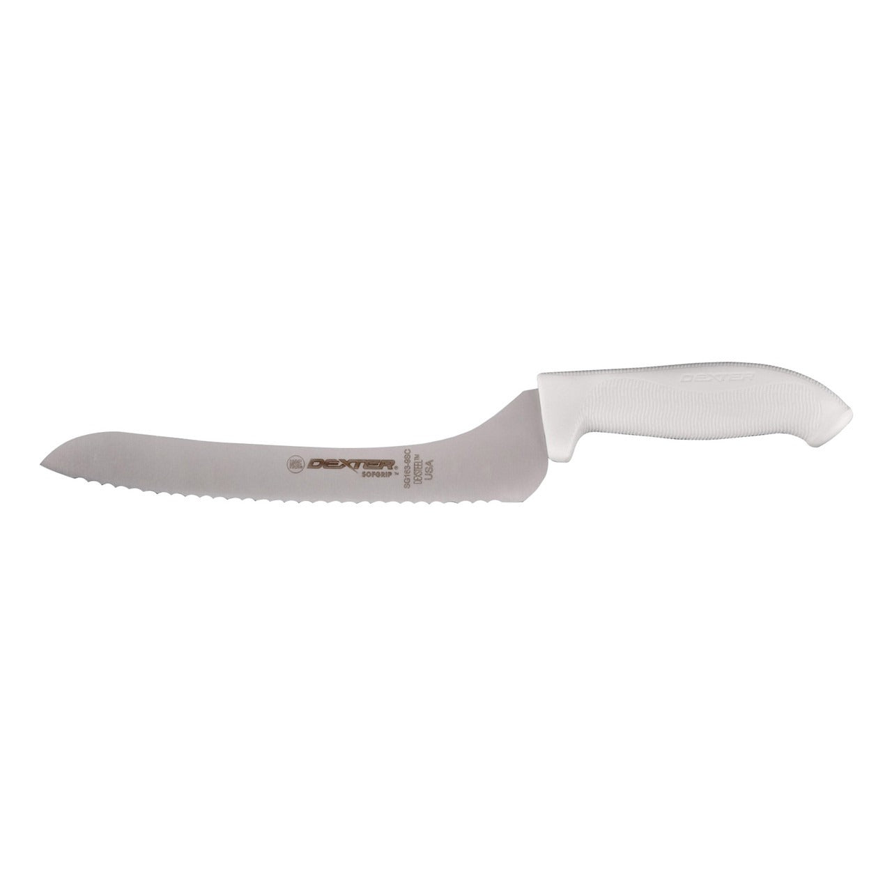 SOFGRIP® 9"/23cm Scalloped Offset Sandwich Knife