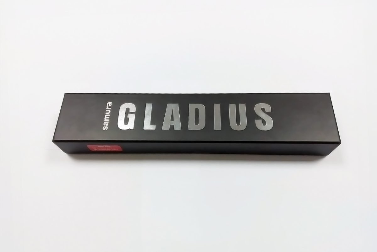 Samura GLADIUS Slaughter Knife - 195mm, Black - Kitchenly