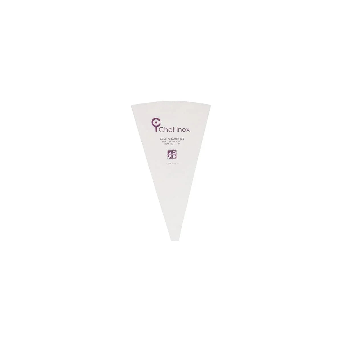 Chef Inox Pastry Bag 350mm (Box of 10) - Kitchenly