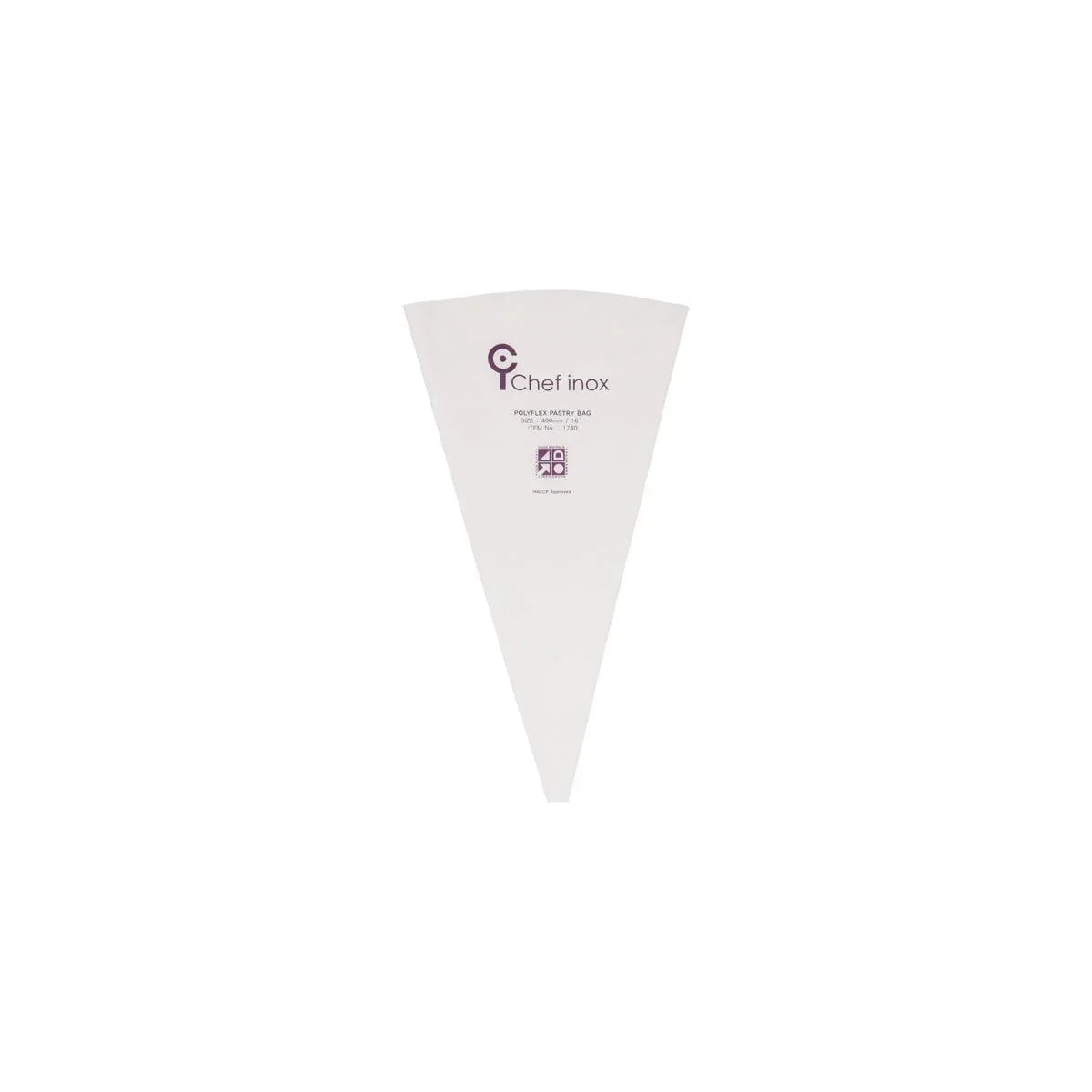 Chef Inox Pastry Bag 400mm (Box of 10) - Kitchenly