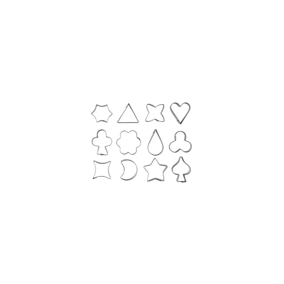 Chef Inox Cutter Set Aspic 12pc 30mm - Kitchenly