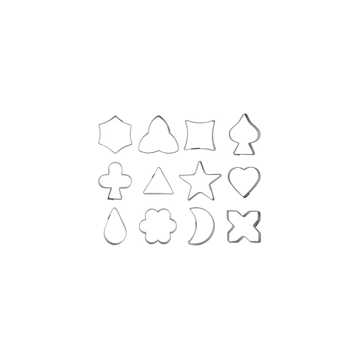 Chef Inox Cutter Set Aspic 12pc 35mm - Kitchenly