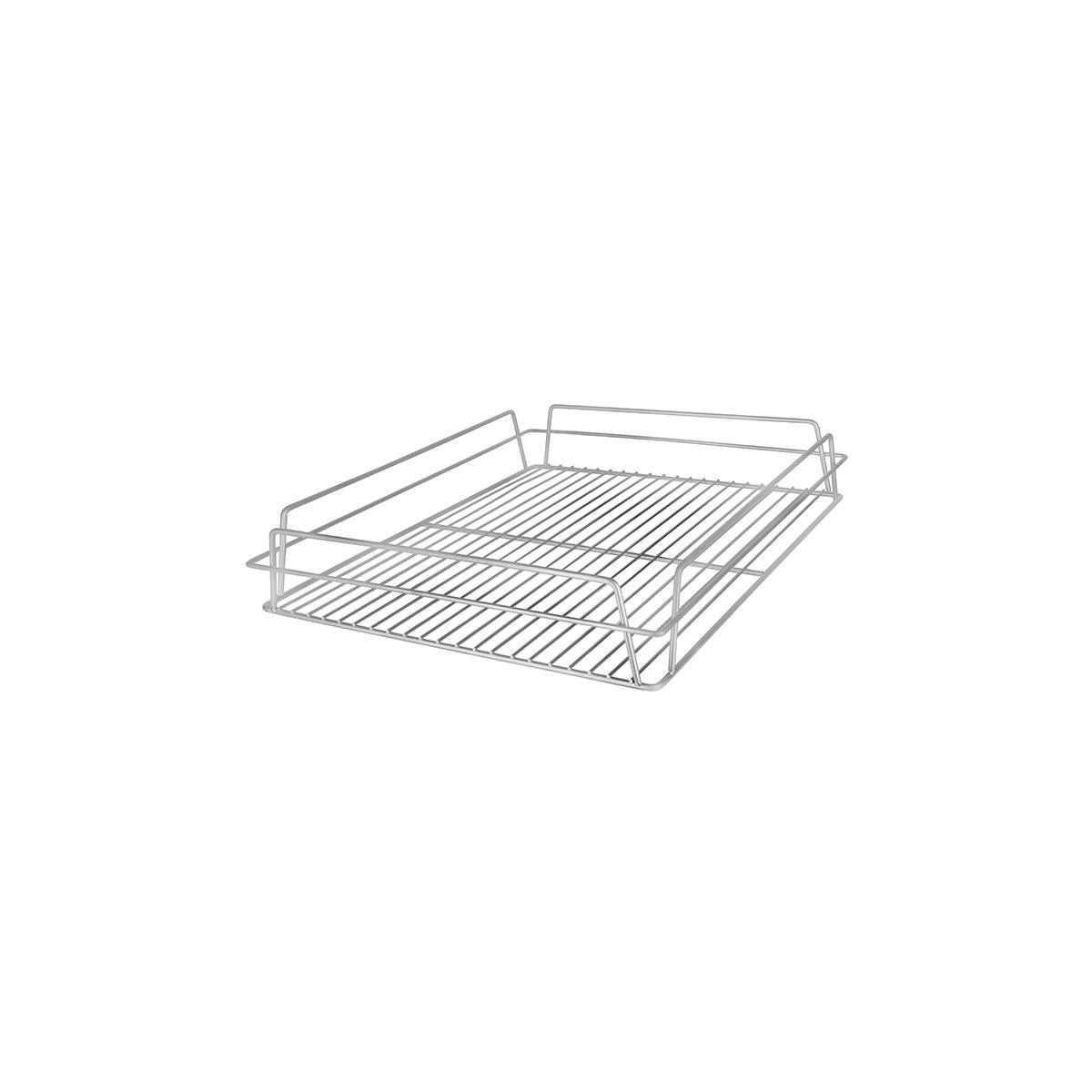 Chef Inox Glass Basket Zinc Plated 430x355x75mm - Kitchenly