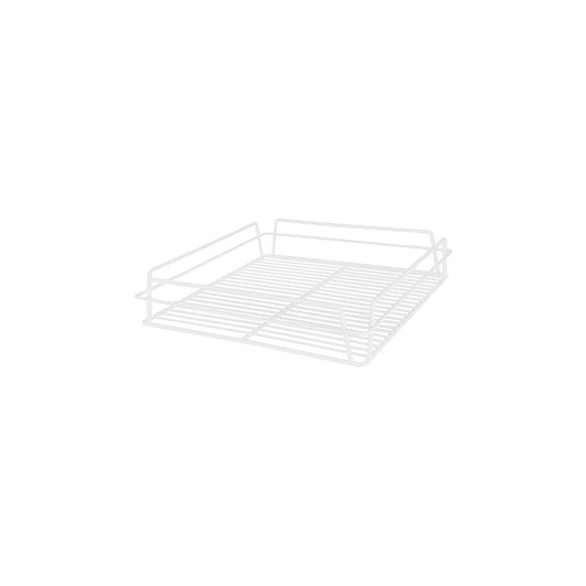 Chef Inox Glass Basket White 360x360x80mm - Kitchenly
