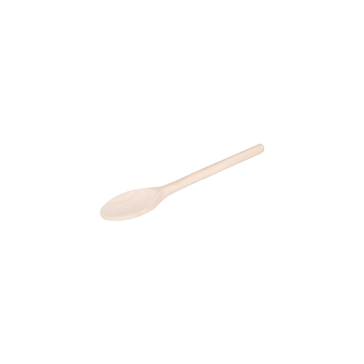 Chef Inox Spoon Beechwood with Thick Handle 250mm - Kitchenly