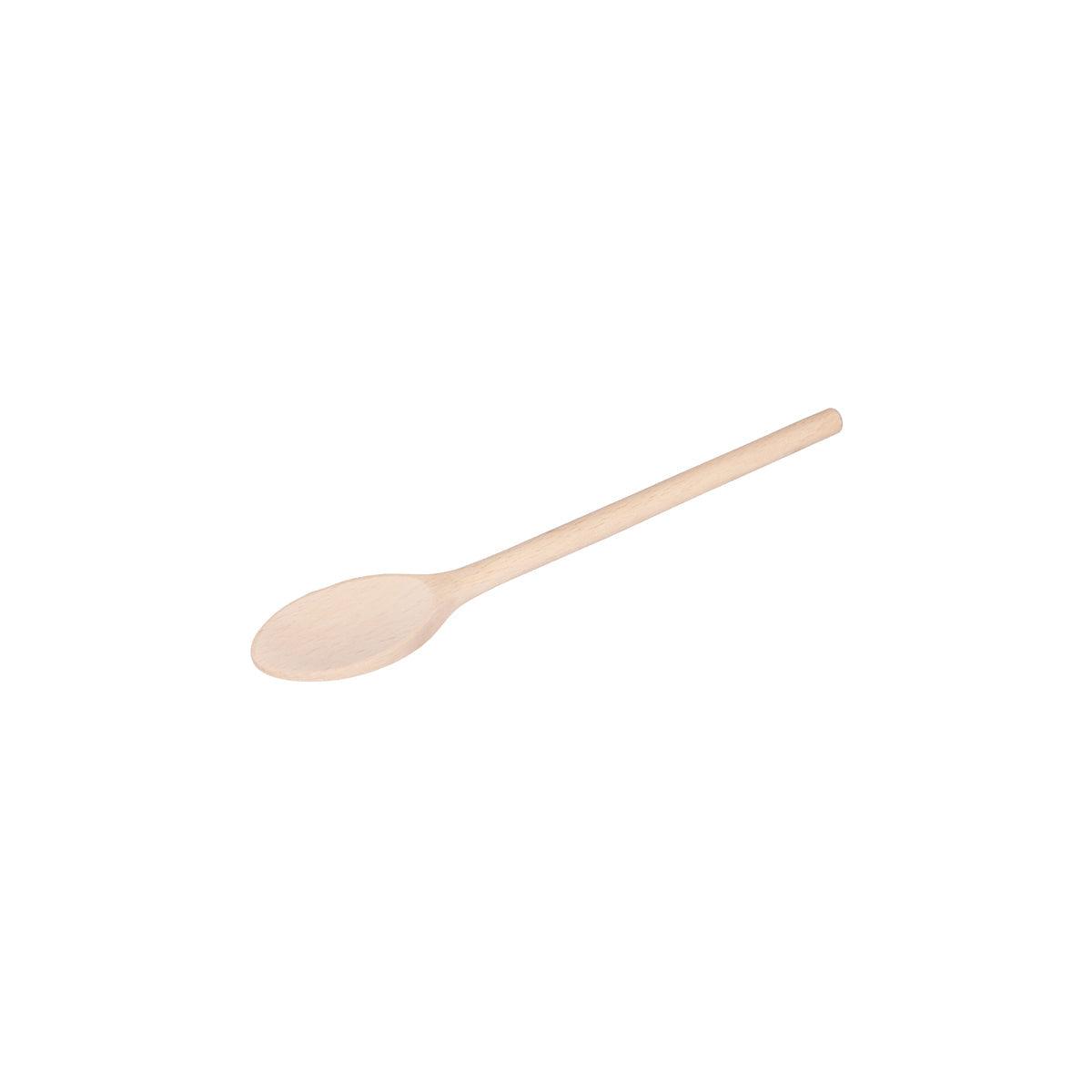 Chef Inox Spoon Beechwood with Thick Handle 300mm - Kitchenly