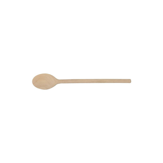 Chef Inox Spoon Beechwood with Thick Handle 400mm - Kitchenly
