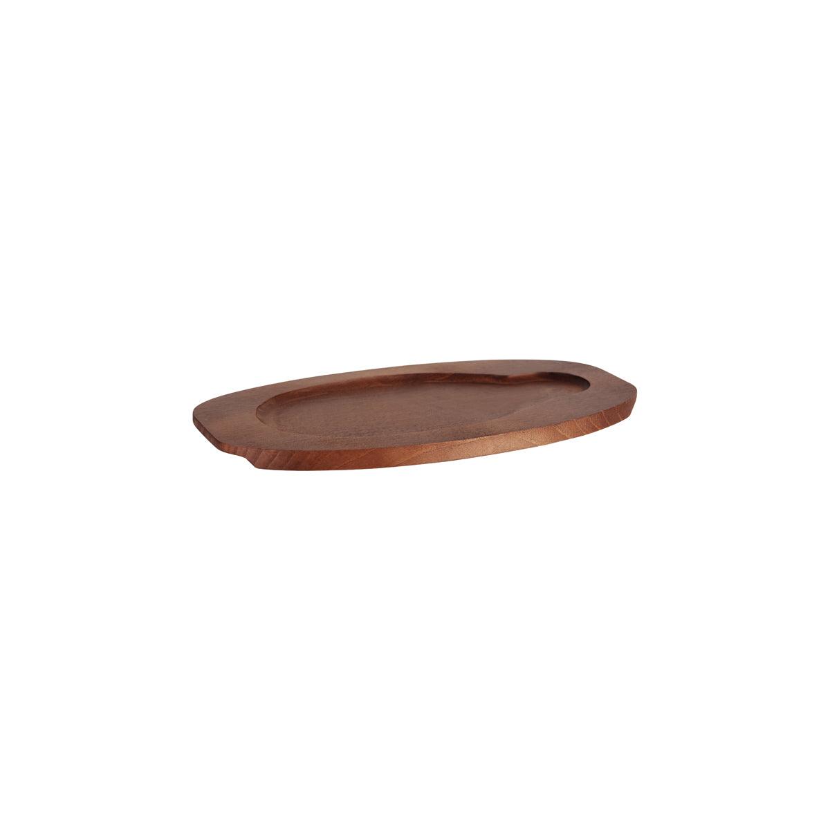 Chef Inox Wood Underliner for Steak Sizzler 338x185x18mm - Kitchenly