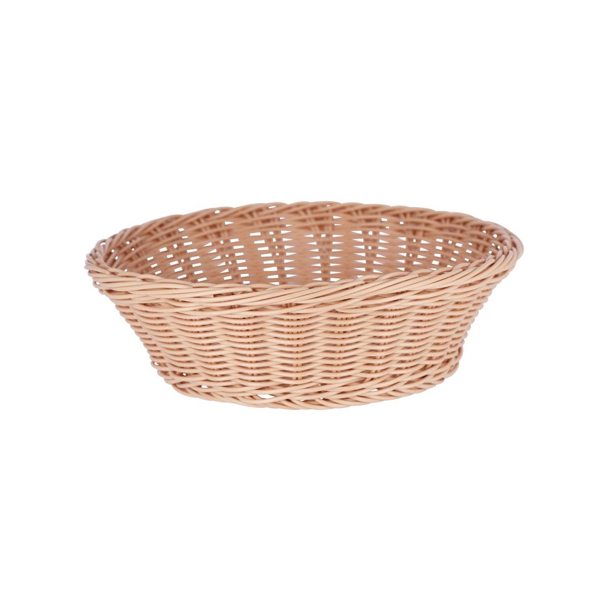 Chef Inox Round Tapered Bread Basket Polypropylene 290x100mm - Kitchenly