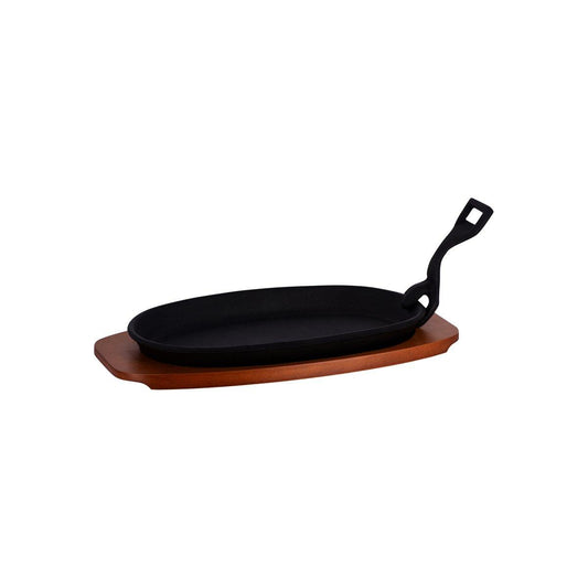 Chef Inox Steak Sizzler Cast Iron 240x140mm - Kitchenly