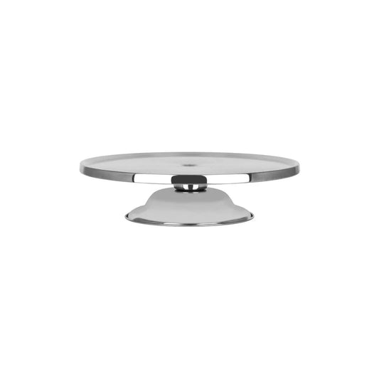 Chef Inox Cake Stand Stainless Steel 300x75mm - Kitchenly