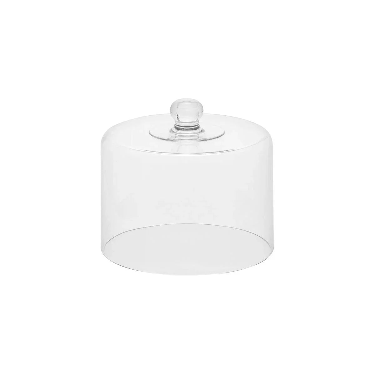 Chef Inox Cloche / Cake Cover Straight Sided Clear Polycarbonate 208x182mm - Kitchenly