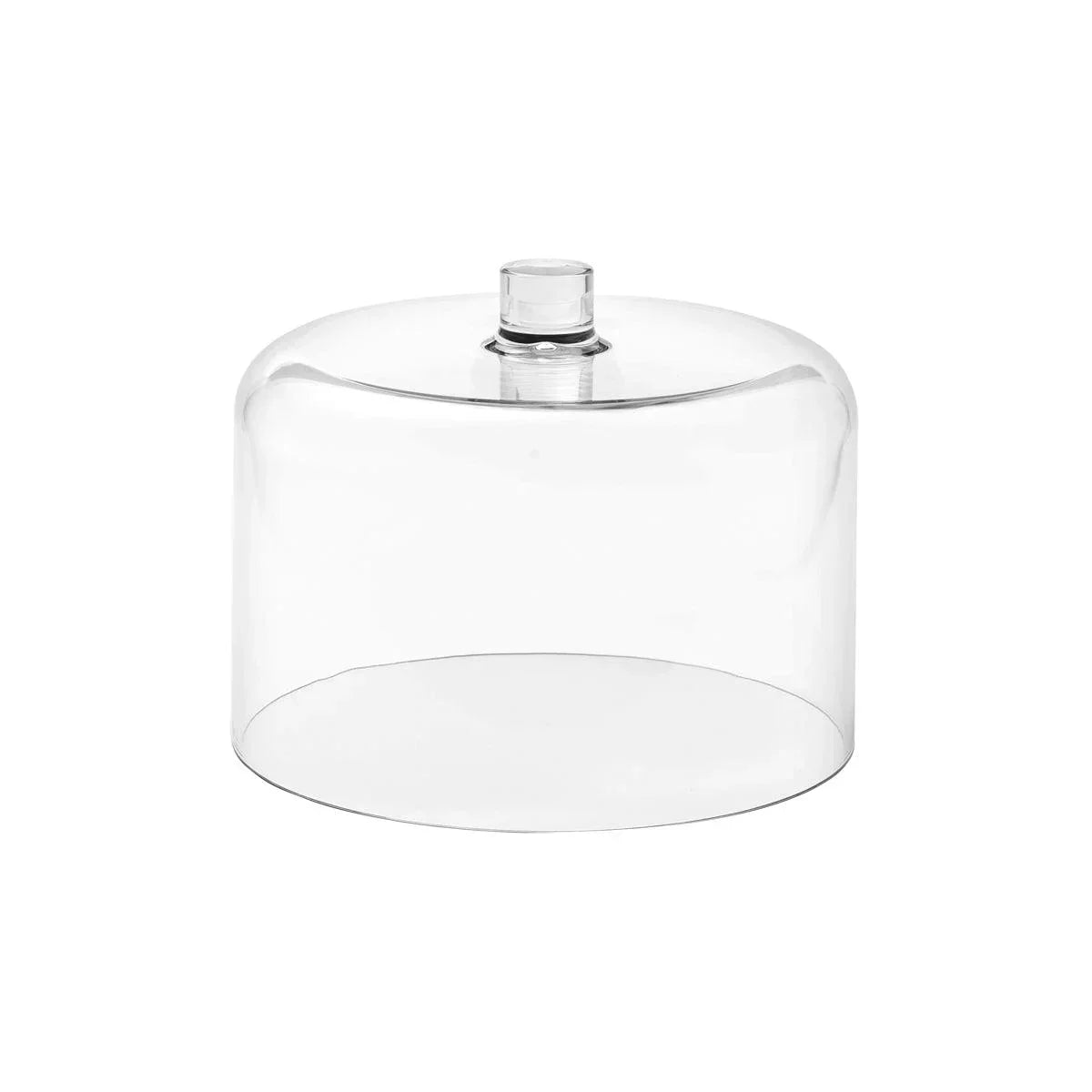 Chef Inox Cloche / Cake Cover Straight Sided Clear Polycarbonate 275x212mm - Kitchenly