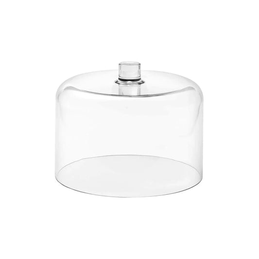 Chef Inox Cloche / Cake Cover Straight Sided Clear Polycarbonate 275x212mm - Kitchenly
