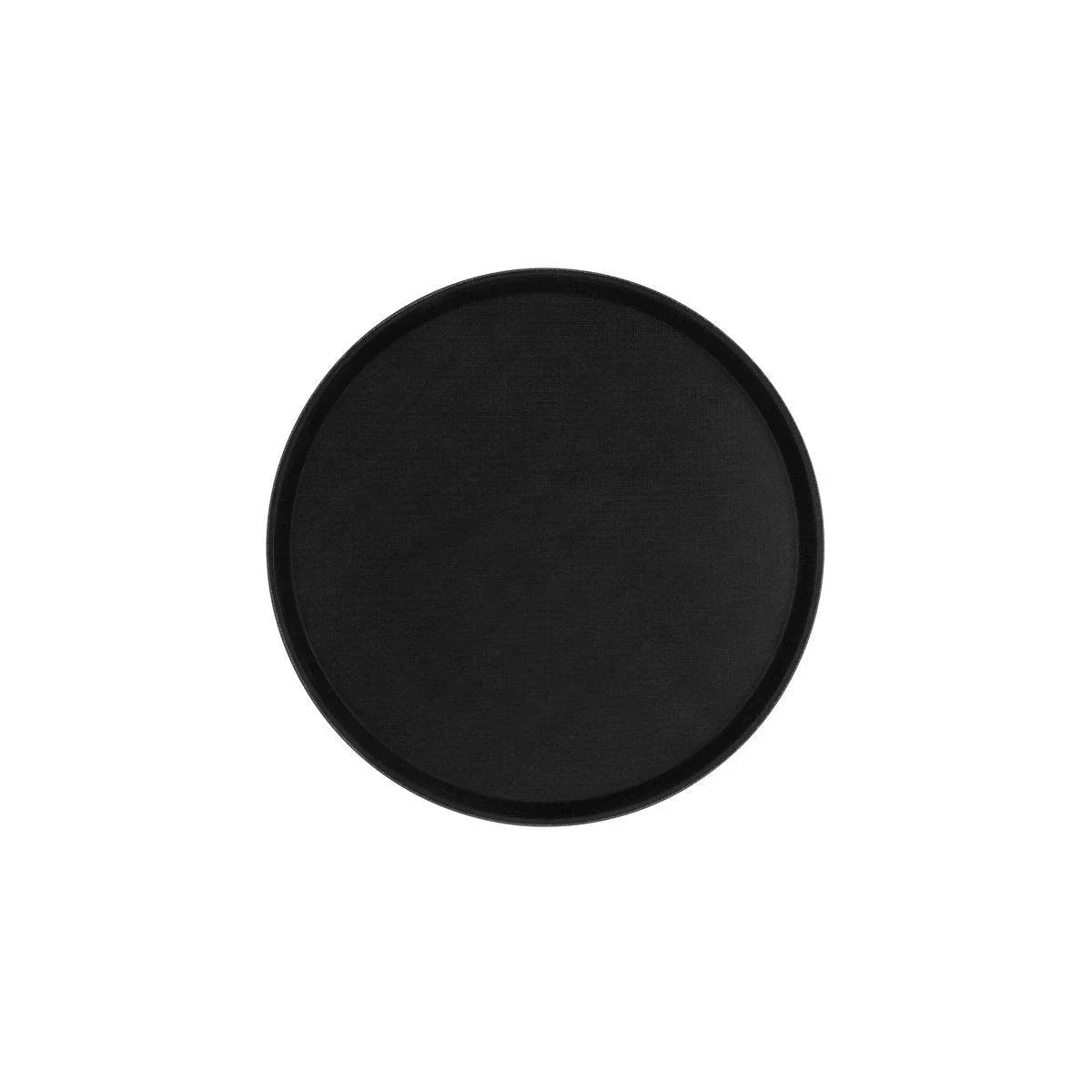 Chef Inox Non-Slip Round Tray Plastic 350mm - Kitchenly