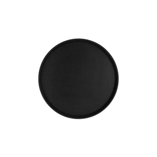 Chef Inox Non-Slip Round Tray Fibreglass 350mm - Kitchenly