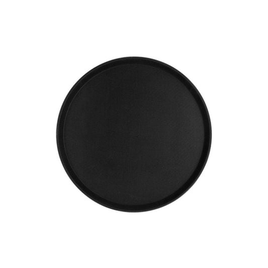 Chef Inox Non-Slip Round Tray Fibreglass 400mm - Kitchenly