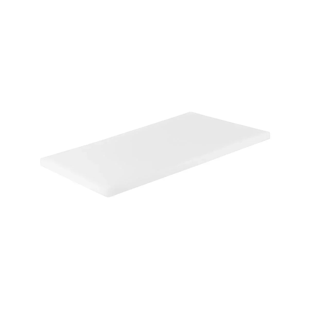 Chef Inox Cutting Board Polyethylene White 510x380x12mm - Kitchenly