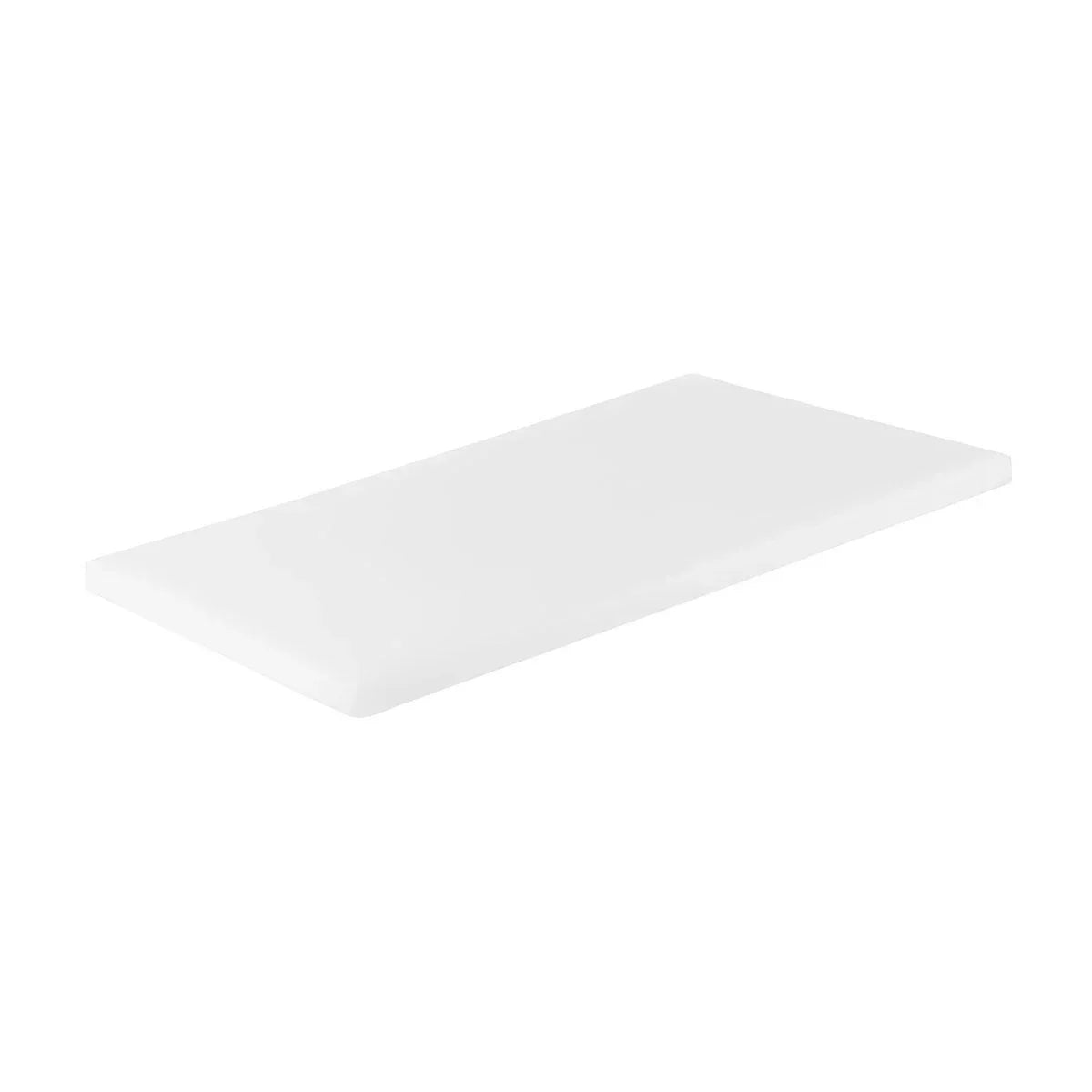 Chef Inox Cutting Board Polyethylene White 610x450x12mm - Kitchenly
