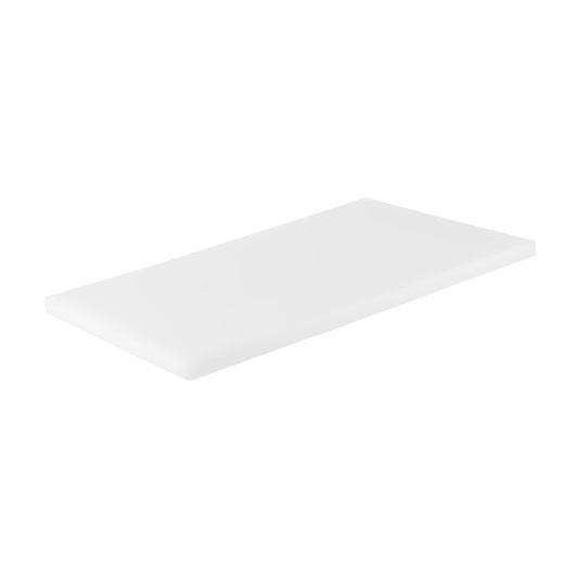 Chef Inox Cutting Board Polyethylene White 610x450x12mm