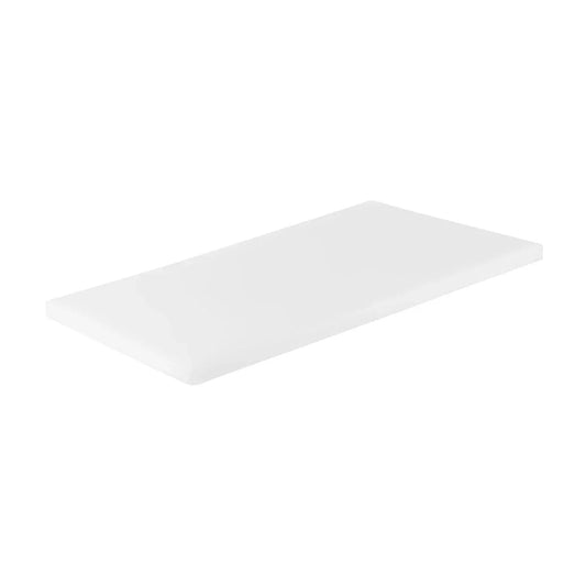 Chef Inox Cutting Board Polyethylene White 610x450x12mm - Kitchenly