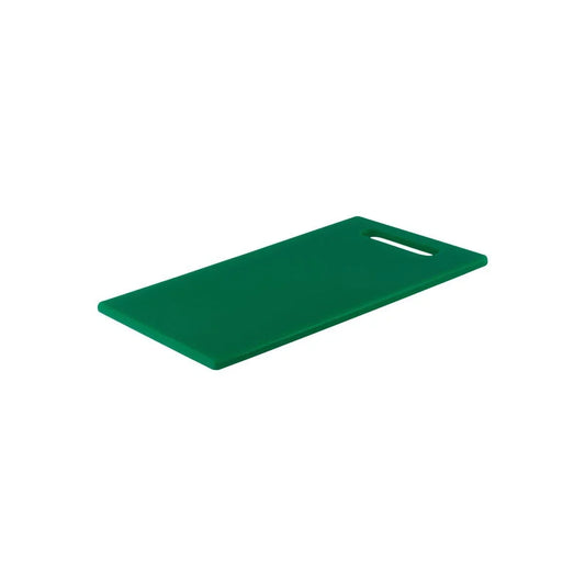 Chef Inox Cutting Board Polyethylene Green with Handle 450x300x12mm - Kitchenly