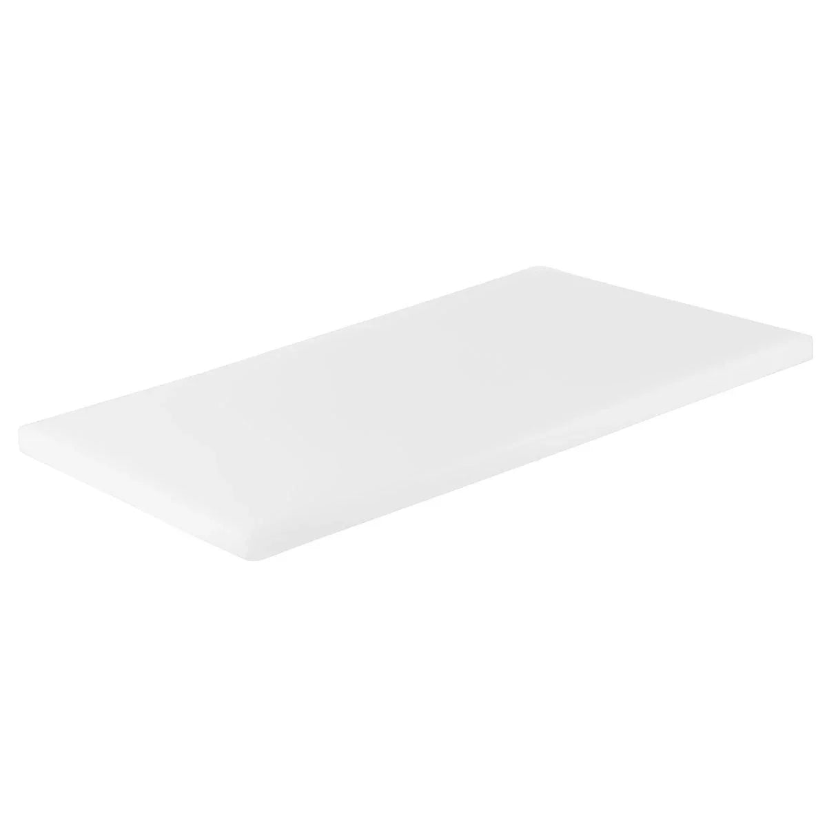 Chef Inox Cutting Board Polyethylene White 750x450x19mm - Kitchenly