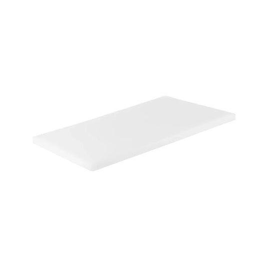 Chef Inox Cutting Board Polyethylene White Gastronorm 1/1 Size 530x325x20mm - Kitchenly