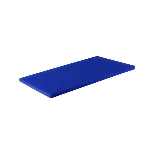 Chef Inox Cutting Board Polyethylene Blue Gastronorm 1/1 Size 530x325x20mm - Kitchenly