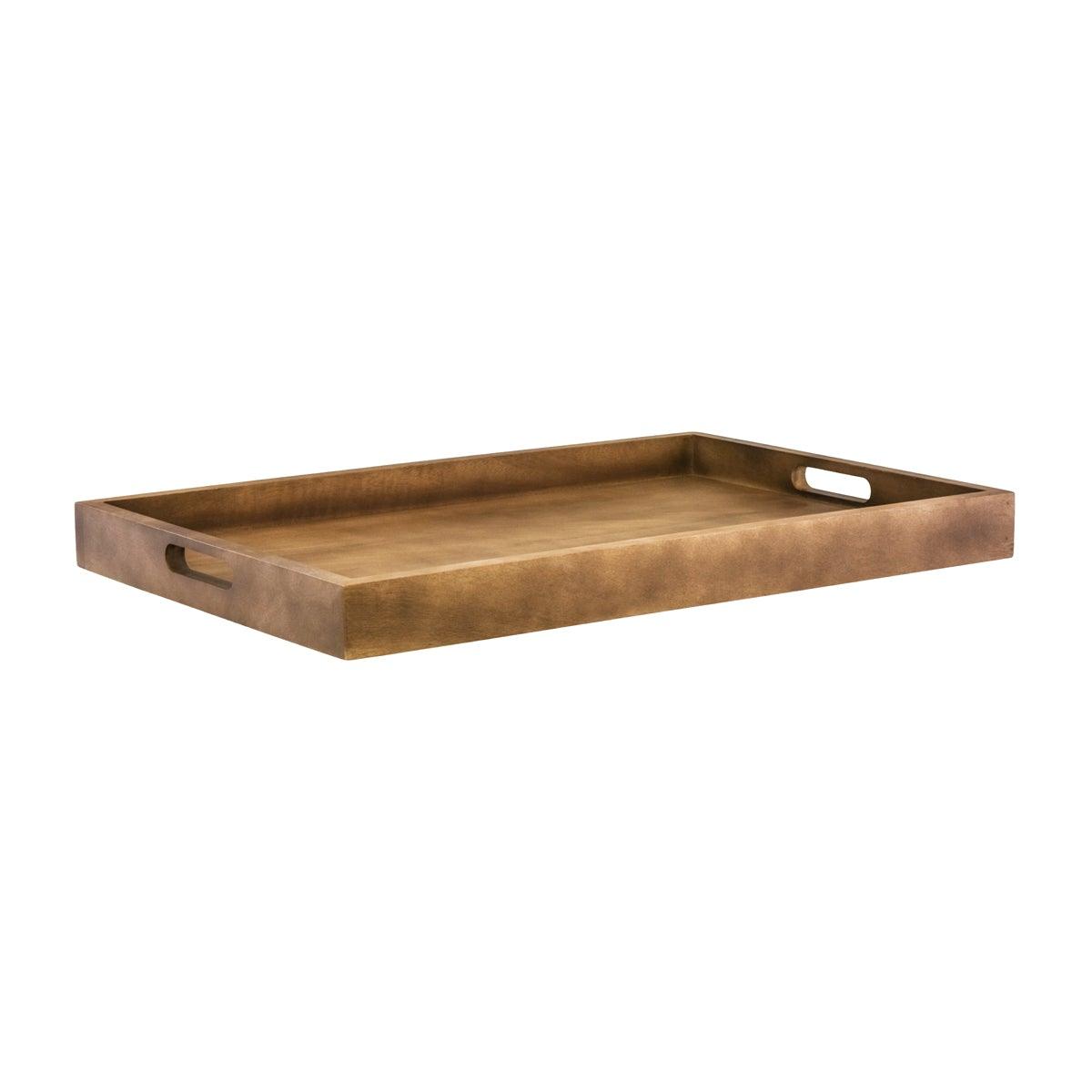 Chef Inox Room Service Tray Mangowood 620x400x50mm - Kitchenly