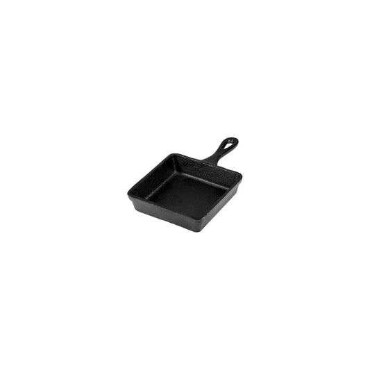Chef Inox Cast Iron Mini Square Frypan 120x120x30mm - Kitchenly