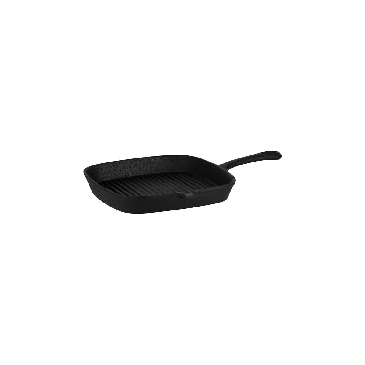 Chef Inox Cast Iron Square Skillet 230x230x35mm - Kitchenly