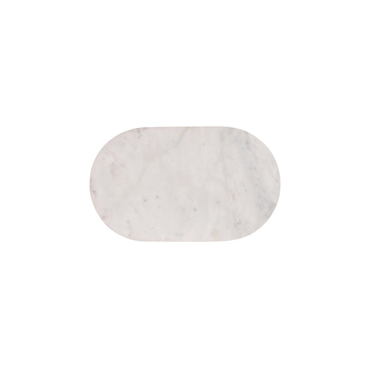 Chef Inox Serve White Marble Oval Platter 380x230x15mm (Box of 2)