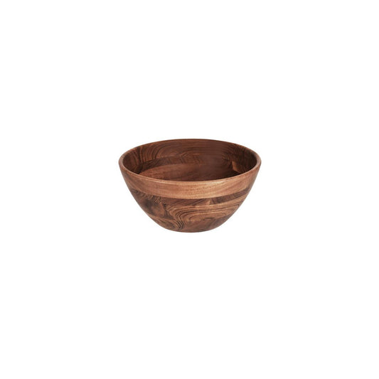 Chef Inox Serve Natural Acacia Round Display Bowl Deep 280x130mm (Box of 4) - Kitchenly
