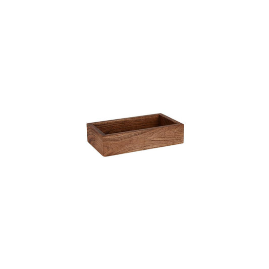 Chef Inox Serve Natural Acacia Table Display Box 260x150x60mm (Box of 6) - Kitchenly