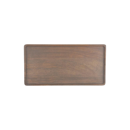 Chef Inox Mangowood Rectangular Serving Board Grey 400x200x15mm - Kitchenly