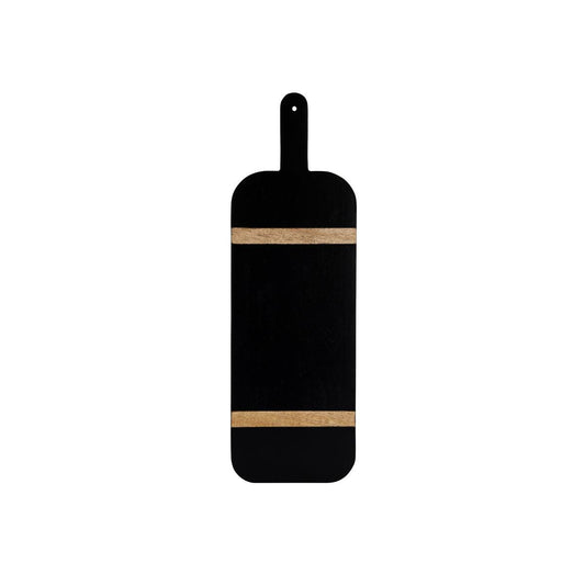 Chef Inox Serve Black Acacia Paddle Board with Acacia Inlay 560x180x15mm (Box of 6) - Kitchenly