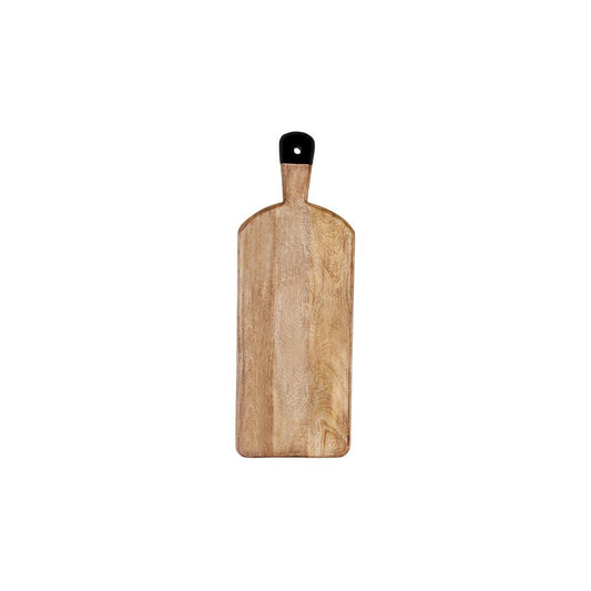 Chef Inox Mangowood Rectangular Serving Board with Handle 500x180x40mm (Box of 4) - Kitchenly