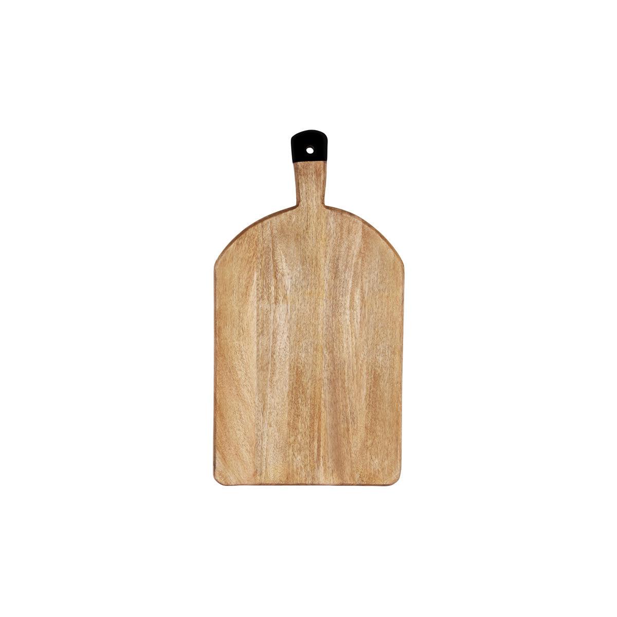 Chef Inox Mangowood Rectangular Serving Board with Handle 520x280x40mm (Box of 4) - Kitchenly