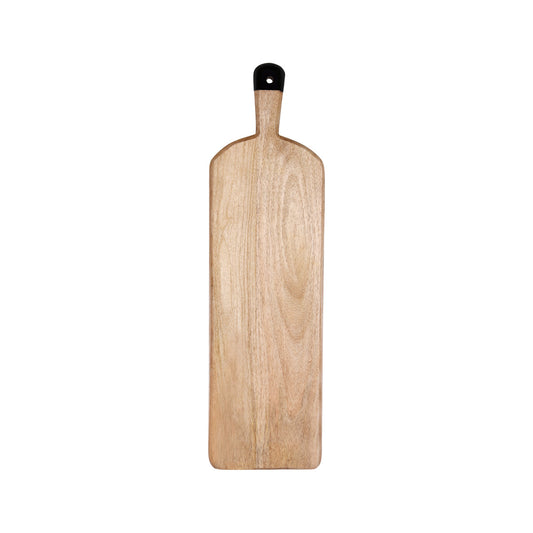 Chef Inox Mangowood Rectangular Serving Board with Handle 700x200x40mm (Box of 4)