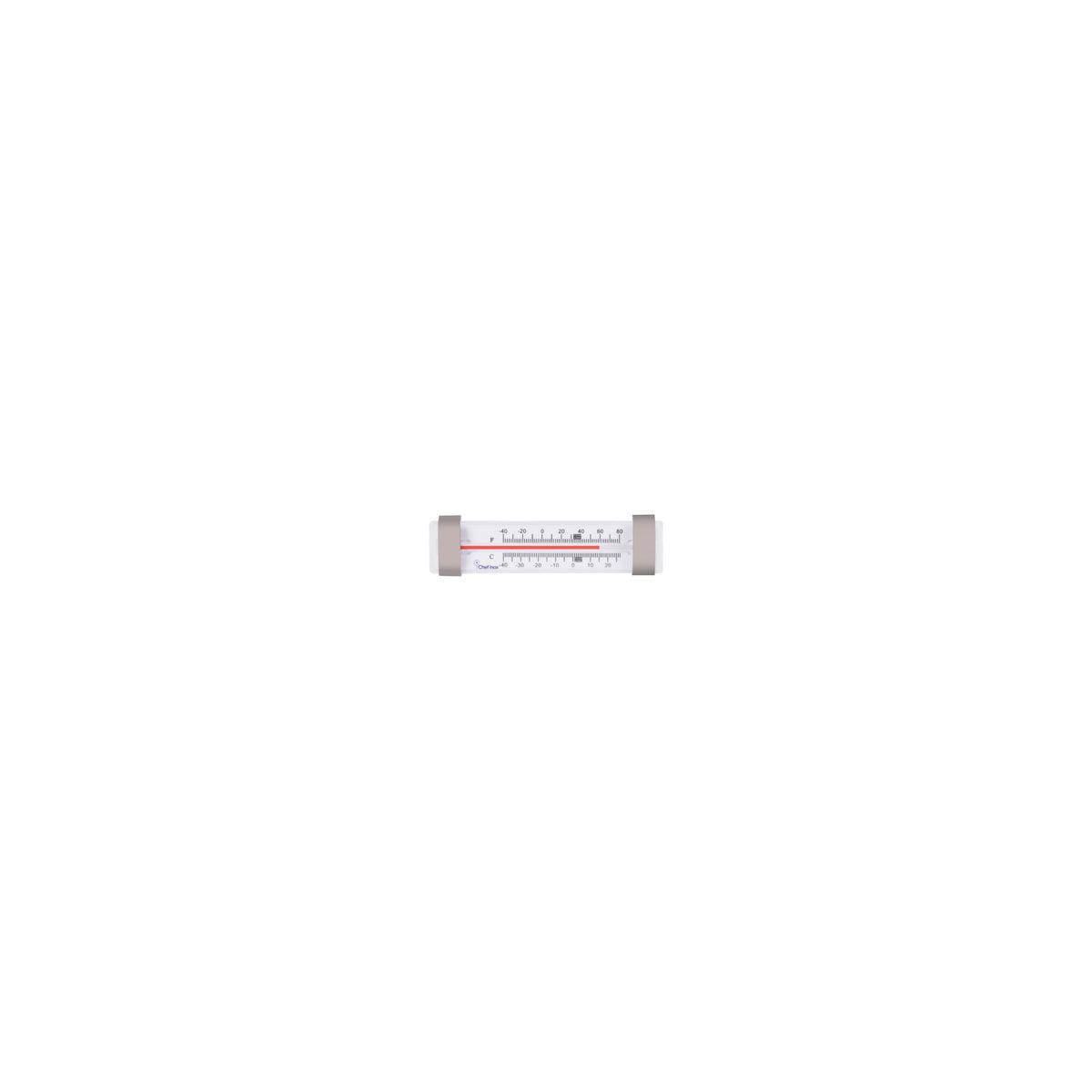 Chef Inox Thermometer Fridge Freezer Glass Tube 130x35mm - Kitchenly