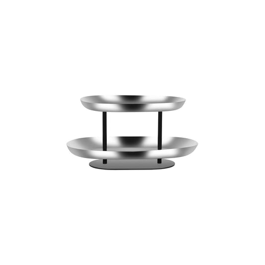 Chef Inox Seafood Stand 2-Tier Stainless Steel / Iron 385x260x195mm - Kitchenly