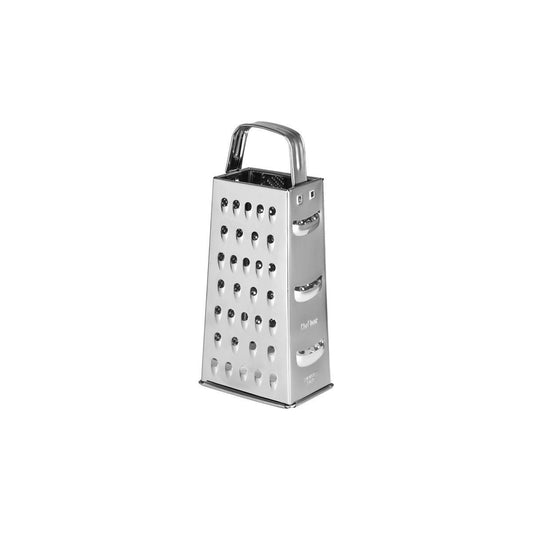Chef Inox Grater 4 Sided Stainless Steel Handle 90x65x210mm - Kitchenly