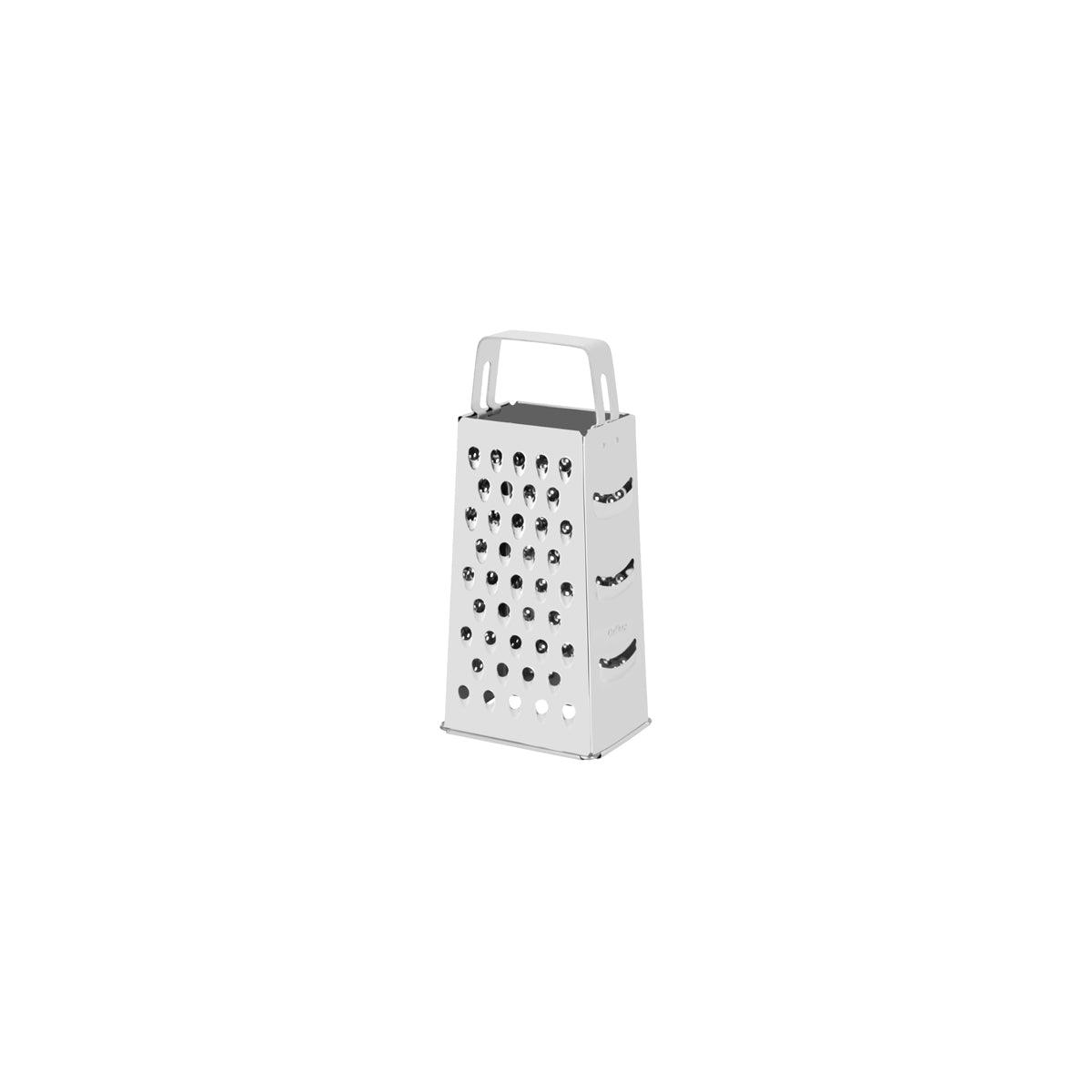 Chef Inox Grater 4 Sided Stainless Steel Handle 110x85x190mm - Kitchenly
