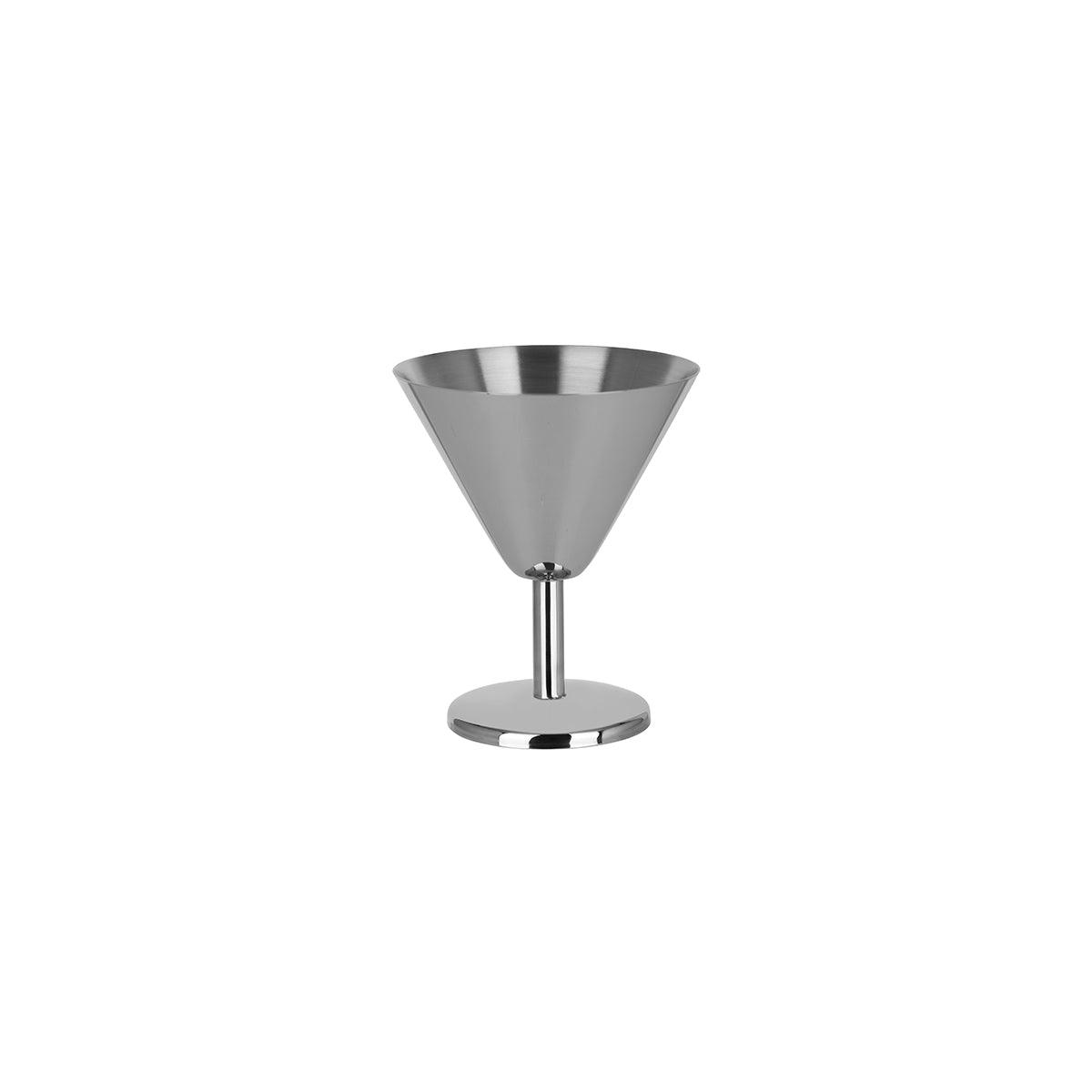 Chef Inox Seafood Cocktail Conical Stainless Steel 94x111mm / 150ml - Kitchenly