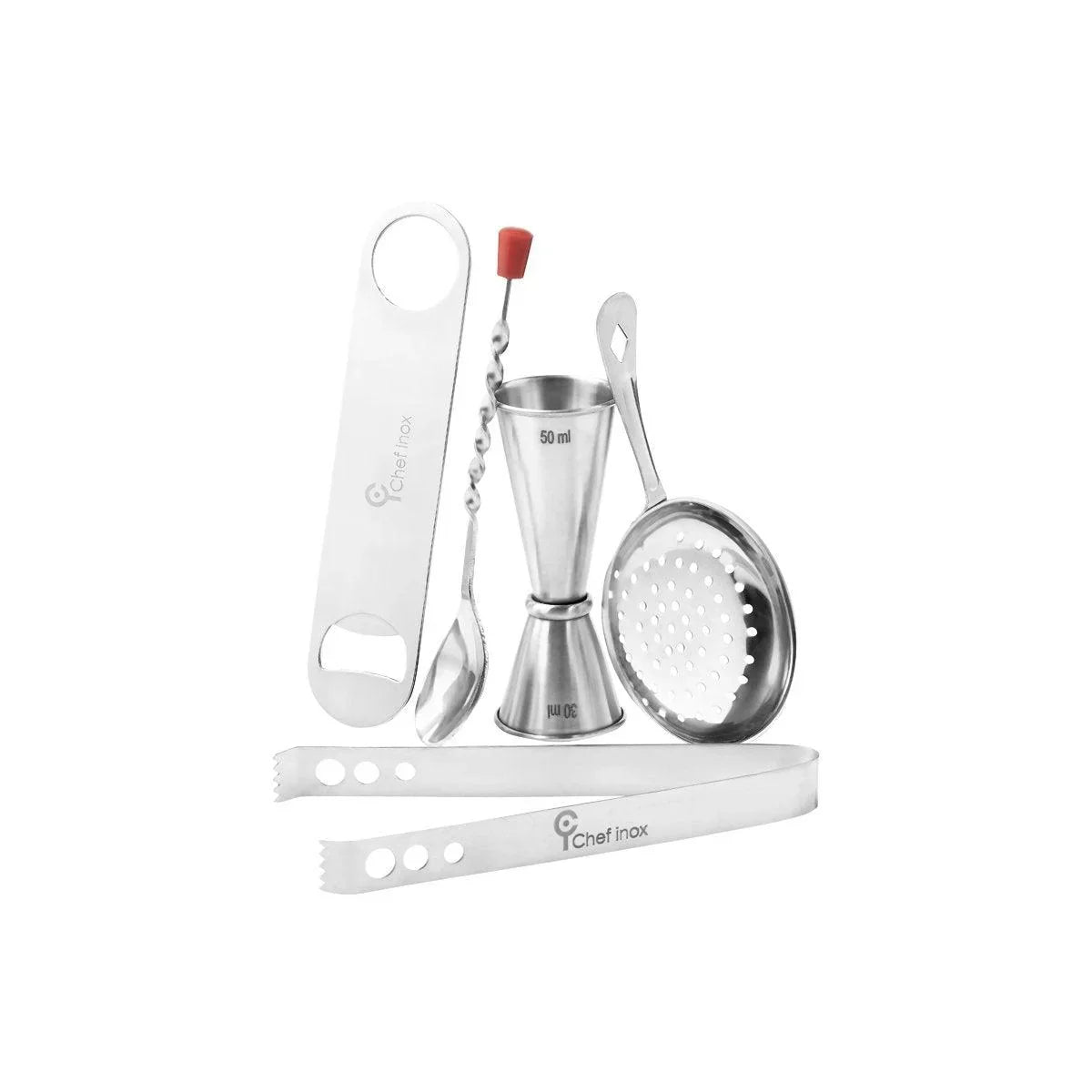 Chef Inox Bar Set 5pc - Kitchenly