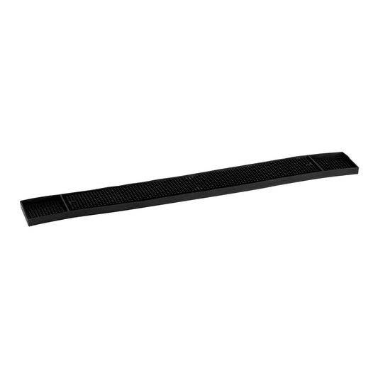 Chef Inox Bar Runner Black Rubber 690x80x20mm - Kitchenly