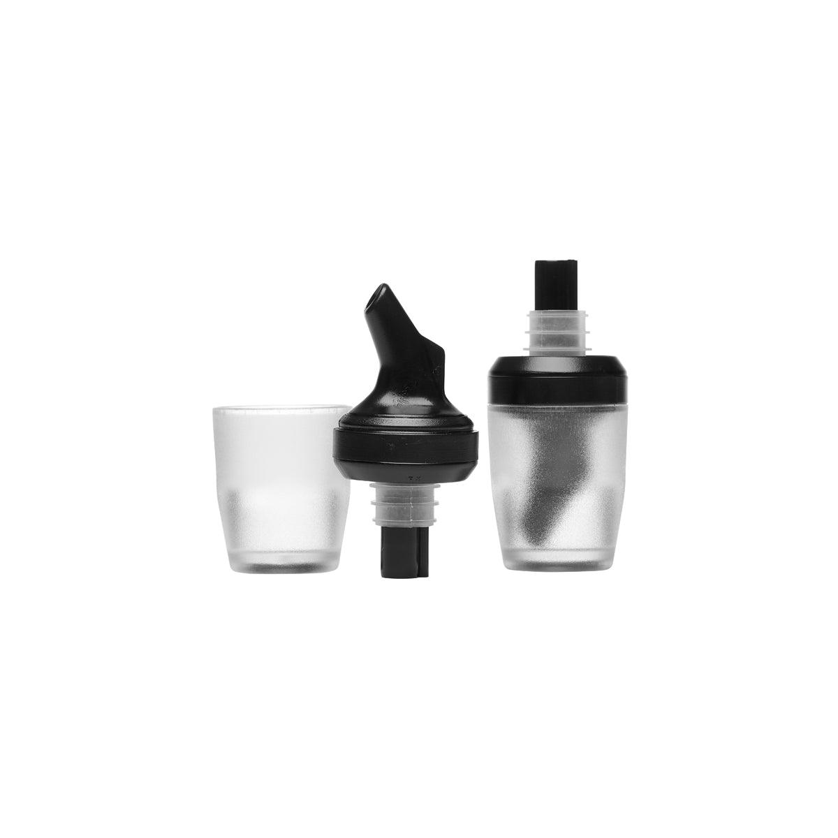 Tru-Pour Pourer Combo & Measure Black 30ml (12/Pack) - Kitchenly